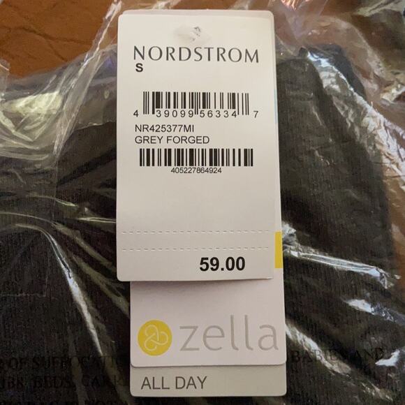 Zella Dip Dye Jogger Sweatpants Grey Forged Women's Size Small NWT - Picture 7 of 8